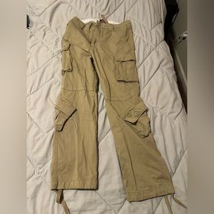 Men’s Khaki Cargo pants, BRAND NEW, NEVER WORN! Size 34x34
